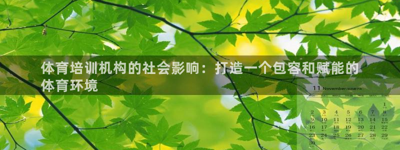 焦点娱乐说说文案：体育培训机构的社会影响：打造一个包