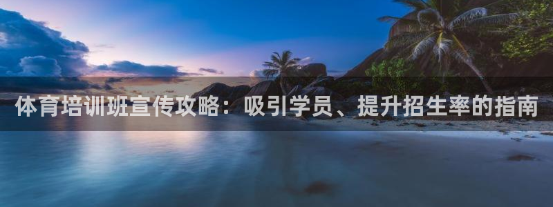 焦点娱乐是哪个公司的：体育培训班宣传攻略：吸引学员、