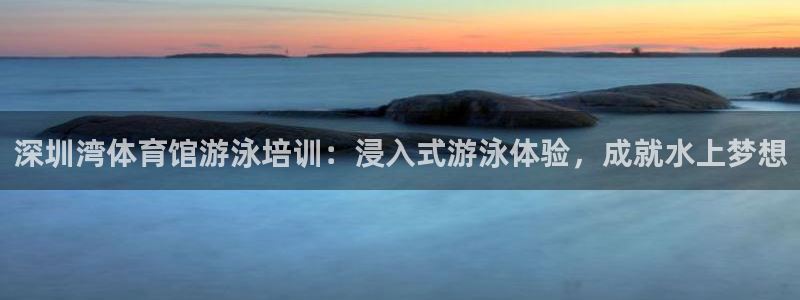 焦点娱乐加速器：深圳湾体育馆游泳培训：浸入式游泳体验