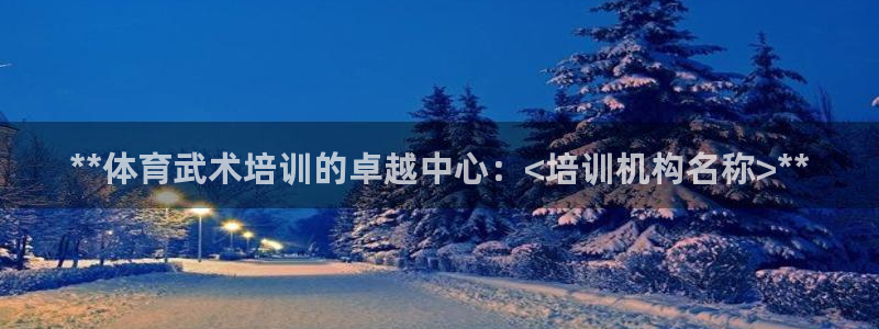 焦点娱乐平台讲7O777：**体育武术培训的卓越中心