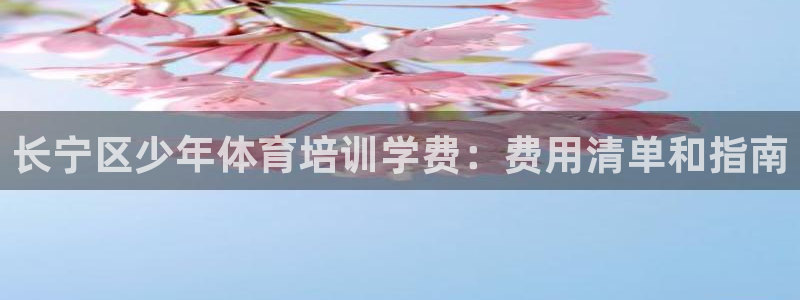 焦点娱乐传媒有限公司是干嘛的啊：长宁区少年体育培训学