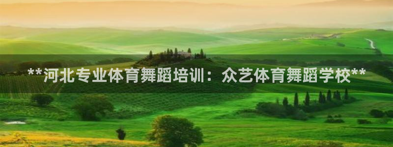 焦点娱乐平台登录不了：**河北专业体育舞蹈培训：众艺